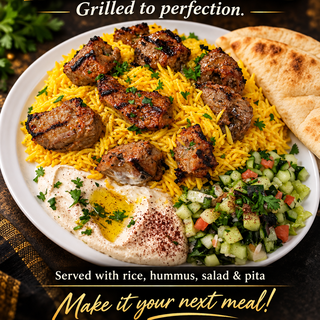 Beef Kabab Platter