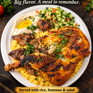 Athenian Half Chicken Platter